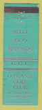 Matchbook Cover - Gowanie Golf Club Mount Clemens MI WEAR