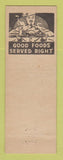 Matchbook Cover - Cornell's Restaurant St Clair Shores MI
