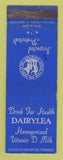 Matchbook Cover - Dairylea Dairy Milk WEAR
