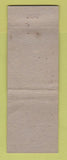Matchbook Cover - Pleasant Ridge Flower Shop Detroit MI WORN
