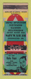 Matchbook Cover - Rubykaps for Aches Pains Rheumatism WEAR