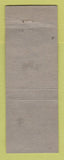 Matchbook Cover - Joey's Stables Detroit MI WEAR