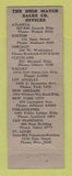 Matchbook Cover - Ohio Book Matches NA Williams Grand Rapids MI