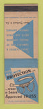 Matchbook Cover - Sears Roebuck Truss Belts Surgical Supports