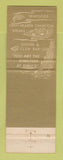 Matchbook Cover - Dino's Seafood Restaurant Daytona Beach FL