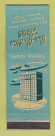 Matchbook Cover - Cox Carlton Hotel Atlanta GA