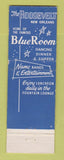 Matchbook Cover - Roosevelt Hotel New Orleans LA