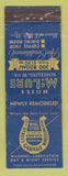 Matchbook Cover - Hotel McClure Wheeling WV WEAR