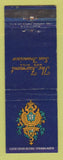 Matchbook Cover - Fairmont Hotel San Francisco CA WEAR