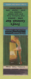 Matchbook Cover - Fred's Cocktail Bar Detroit MI pinup