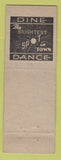 Matchbook Cover - Fred's Cocktail Bar Detroit MI pinup