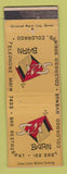 Matchbook Cover - Sil's Bar Colorado Springs WEAR