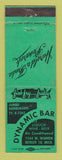 Matchbook Cover - Dynamic Bar Detroit MI Harold Pisarek