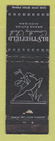 Matchbook Cover - Blythefield Country Club Grand Rapids MI WEAR