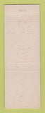 Matchbook Cover - Judge David Vokes Pleas Judge Election Detroit? MI