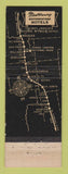 Matchbook Cover - Fred Harvey Cross Roads Room Dearborn Station Chicago IL WEAR