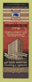 Matchbook Cover - Hotel Wade Hampton Columbia SC