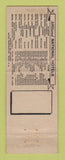 Matchbook Cover - Hotel Wade Hampton Columbia SC