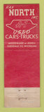 Matchbook Cover - Ray North Ford Ferndale MI WORN