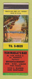 Matchbook Cover - Vanmaele's Bar Detroit MI