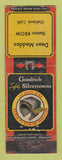 Matchbook Cover - Goodrich Silvertowns Tires Dann Maddox Oakland CA WEAR