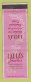 Matchbook Cover - Laula's Jewelry Detroit MI
