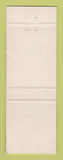 Matchbook Cover - Village Motorcycle Suzuki Detroit MI Snowmobiles WORN