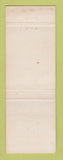 Matchbook Cover - Mount Chalet Lounge Detroit MI