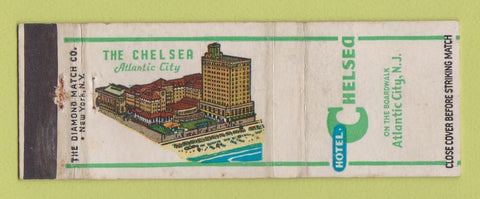 Matchbook Cover - Hotel Chelsea Atlantic City NJ WEAR