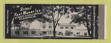 Matchbook Cover - Boines' Kent Manor Inn Wilmington DE Full Length
