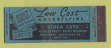 Matchbook Cover - Arrow Match Company Chicago IL Full Length