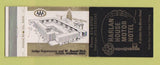 Matchbook Cover - Harlan House Motor Hotel Detroit MI