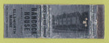Matchbook Cover - Hancock House Ellsworth ME WORN