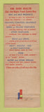 Matchbook Cover - Grace Smith's Restaurant Toledo OH