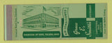 Matchbook Cover - Grace and Smith's Restaurant Toledo OH