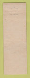 Matchbook Cover - Murray's Restaurant East Orange NJ lobster WEAR Full Length