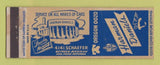 Matchbook Cover - Harman Daniels Lincoln Mercury Detroit MI