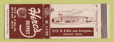 Matchbook Cover - Herc's Buffet Detroit MI