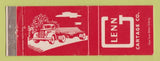 Matchbook Cover - Glenn Cartage Trucking Girard OH Pittsburgh PA