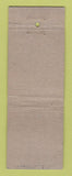 Matchbook Cover - Kahn Tailoring Clothes DeLuxe Cleaners Minneapolis MN WORN
