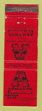 Matchbook Cover - Armand's Restaurant Harvey IL WEAR