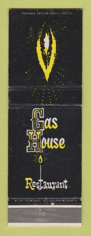 Matchbook Cover - Gas House Restaurant Fort Wayne IN