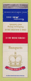 Matchbook Cover - Crown Room on 41 Chicago IL