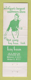 Matchbook Cover - Kay Baum Women's Clothes Birmingham MI WEAR