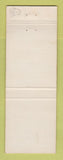 Matchbook Cover - JB Lounge Detroit MI WEAR