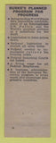 Matchbook Cover - Leonard John Burk for Congress Detroit? MI