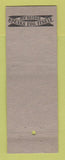 Matchbook Cover - Walter Nummer Council Election Detroit? MI