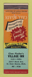 Matchbook Cover - Clem Fischer's Village Inn ST Clair Shores MI