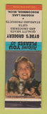 Matchbook Cover - Gyde's Grocery Roscommon MI