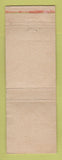 Matchbook Cover - Jacqueline's Restaurant Fort Lauderdale FL WEAR